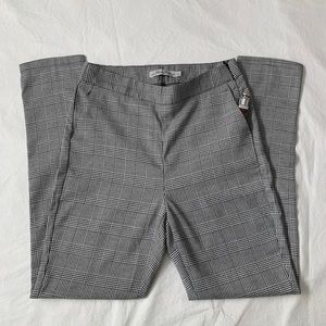 Lucy Wang Grey Plaid Pants